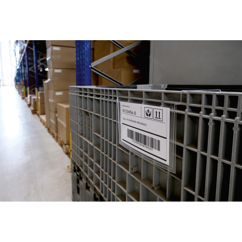 N° de l'image du produit 6 : DURABLE porte-documents avec pinces métalliques, DIN A5 paysage, ouverte