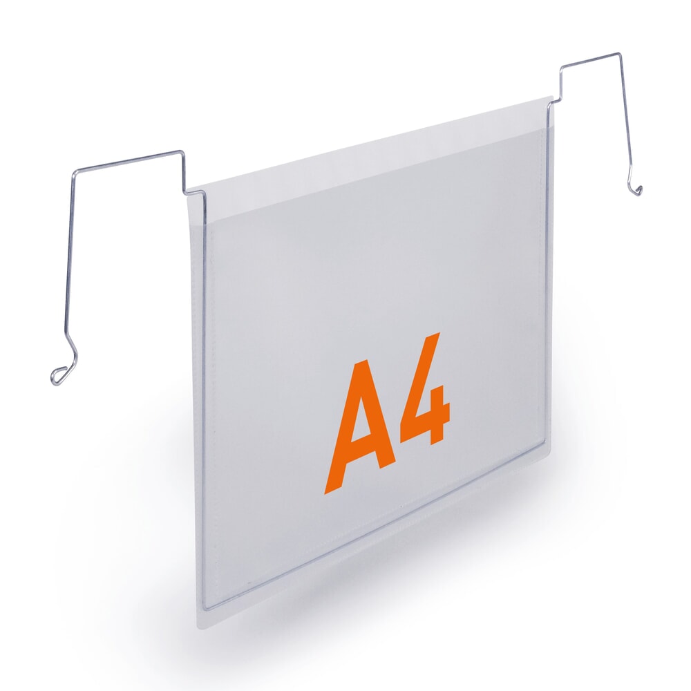 N° de l'image du produit 4 : DURABLE porte-documents avec pinces métalliques, DIN A4 paysage, ouverte