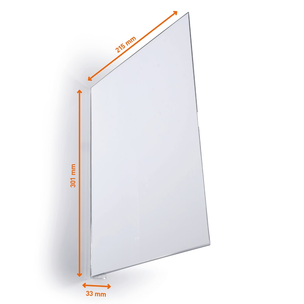 N° de l'image du produit 2 : DURABLE signalisation pour rayonnages, panneau de circulation autocollant, A4 vertical