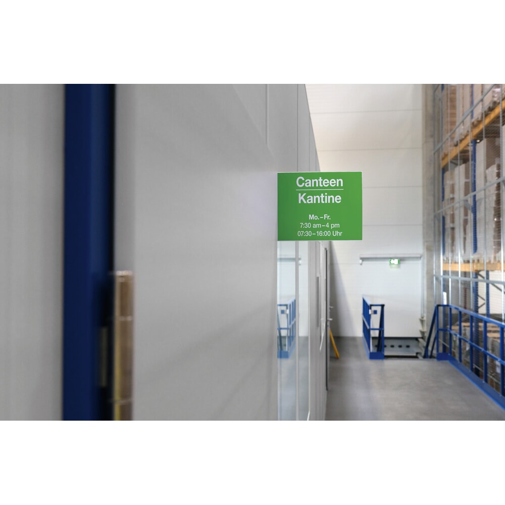 N° de l'image du produit 3 : DURABLE signalisation pour rayonnages, panneau de circulation autocollant, A4 vertical