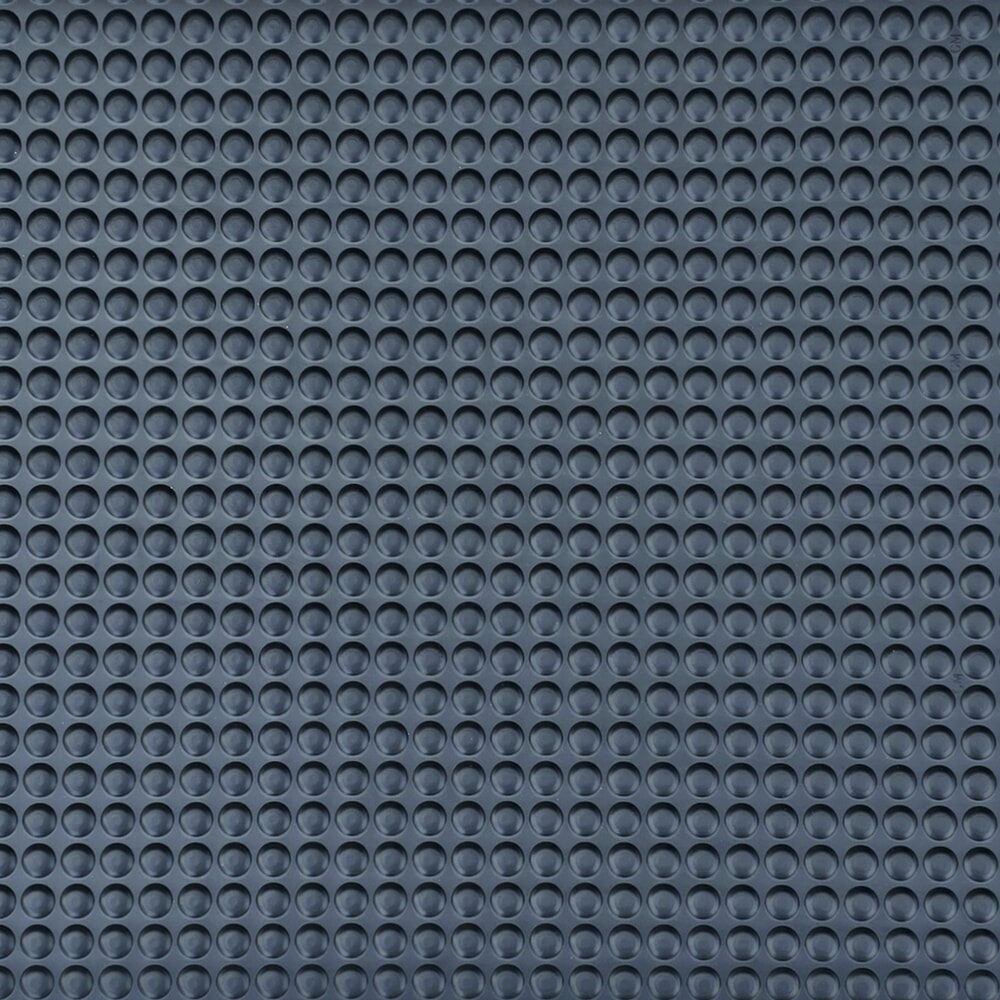 N° de l'image du produit 3 : Steinbock® Tapis anti-fatigue ErgoSoft Pro, sculpture en demi-cercle, 2 couches, 900 mm x 1 500 mm, noir/jaune