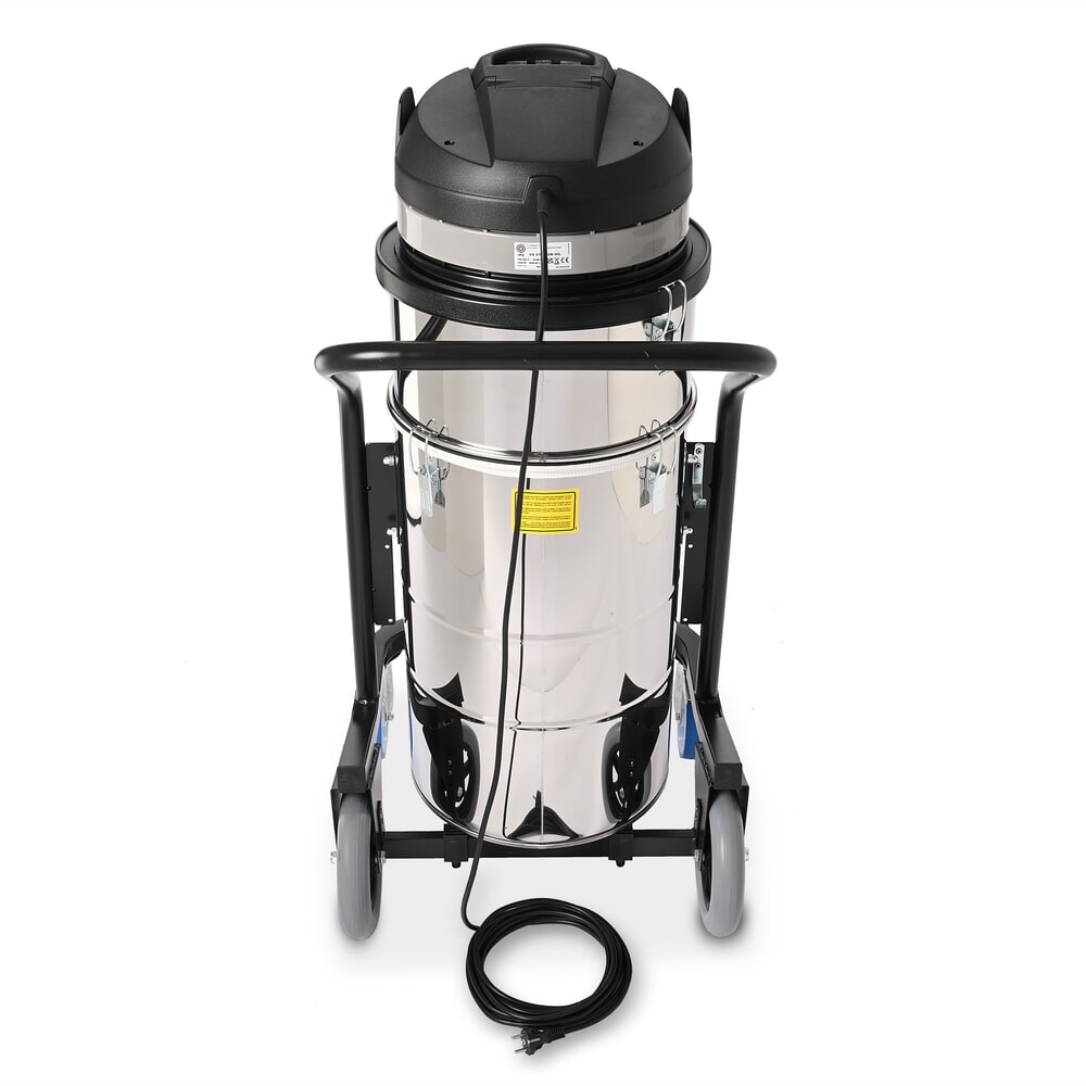 N° de l'image du produit 10 : Steinbock® aspirateur d’huile et de copeaux à pompe VS 2/90 SUB OIL, puissance max. 2 600 W, capacité 90 l, acier inoxydable