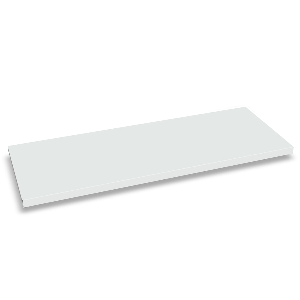 Illustration du produit: Tablette pour armoire à produits de nettoyage PAVOY, côté droit, pour profondeur 400 mm, galvanisée