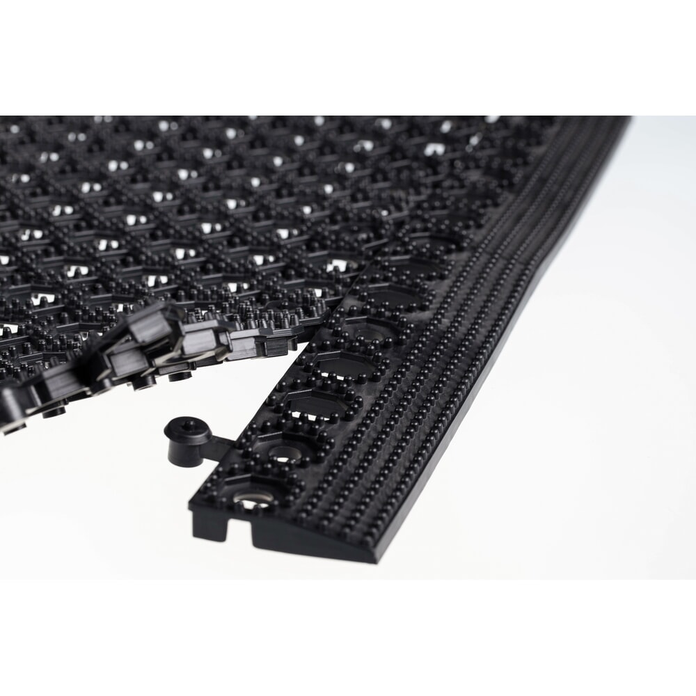 N° de l'image du produit 1 : Baguette pour tapis anti-fatigue Yoga Grip Ultra, mâle, noire