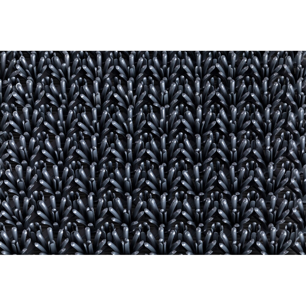 N° de l'image du produit 4 : Tapis de sol pour saletés grossières, PE, l x P 570 x 860 mm, gris foncé