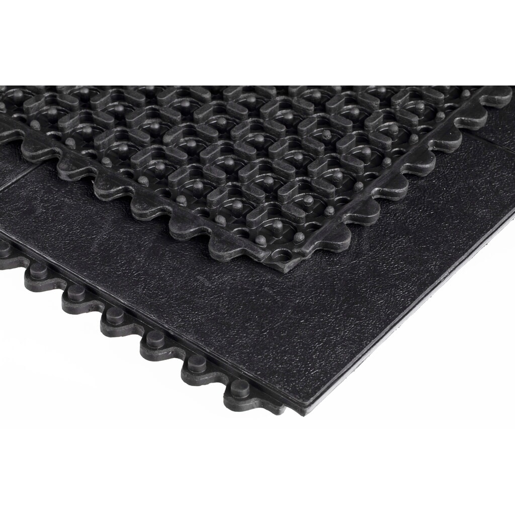 Tapis anti-fatigue YOGA SOLID OIL, 900 x 900 mm N° de l'image du produit 6 : Tapis anti-fatigue YOGA SOLID OIL, 900 x 900 mm