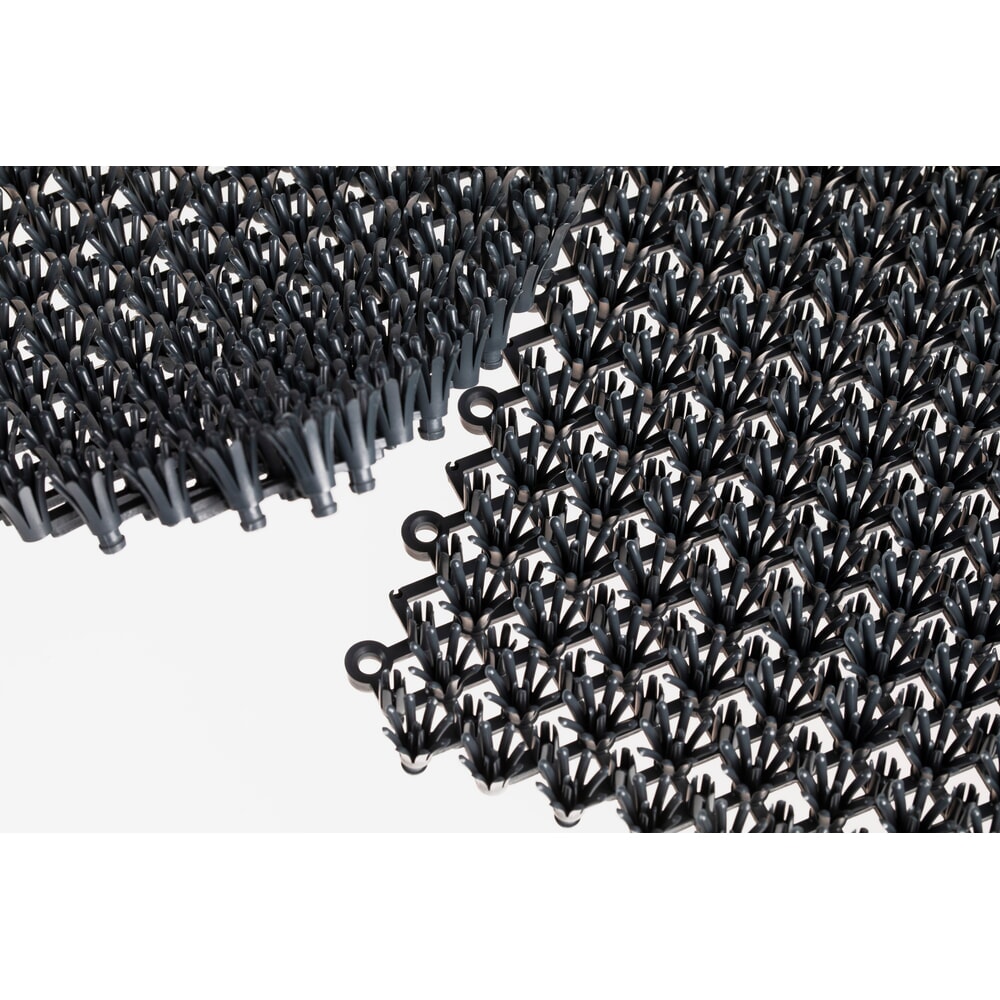 N° de l'image du produit 7 : Tapis de sol pour saletés grossières, PE, l x P 570 x 860 mm, gris foncé