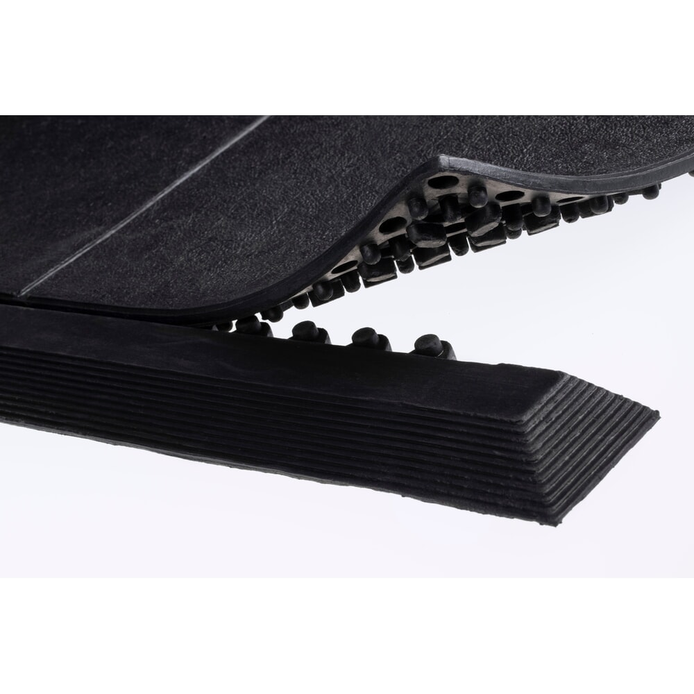 N° de l'image du produit 1 : Bandes + coins pour tapis anti-fatigue YOGA SOLID SPARK, mâles, noirs, 4 pcs/UV