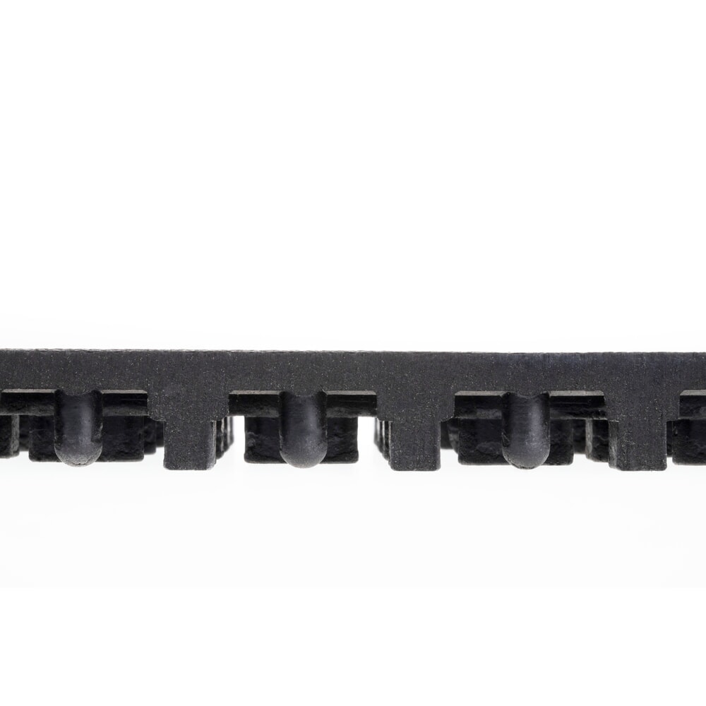 N° de l'image du produit 7 : Tapis anti-fatigue Yoga Solid Basic, structure en nid d’abeille, lxP 900 x 900 mm