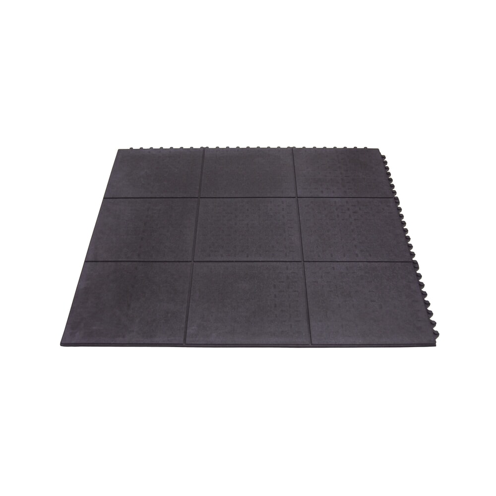 Illustration du produit: Tapis anti-fatigue Yoga Solid Basic, structure en nid d’abeille, lxP 900 x 900 mm