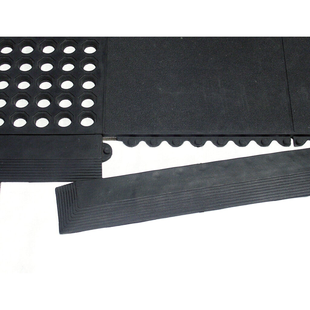 N° de l'image du produit 4 : Bandes + coins pour tapis anti-fatigue YOGA SOLID OIL, mâles, noirs, 4 pcs/UV
