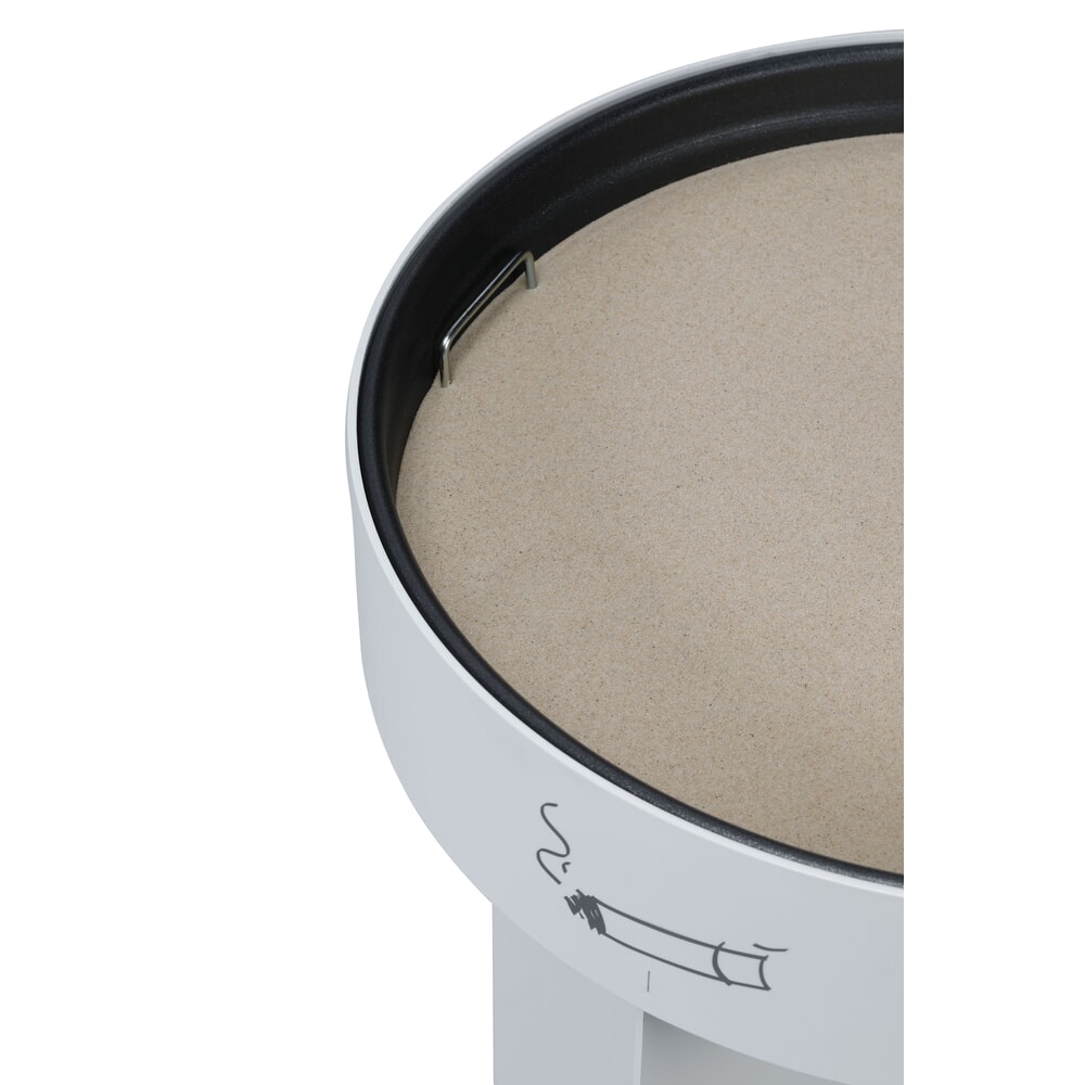 N° de l'image du produit 2 : Cendrier sur pied VAR® R 44, en acier galvanisé, sans toit de protection
