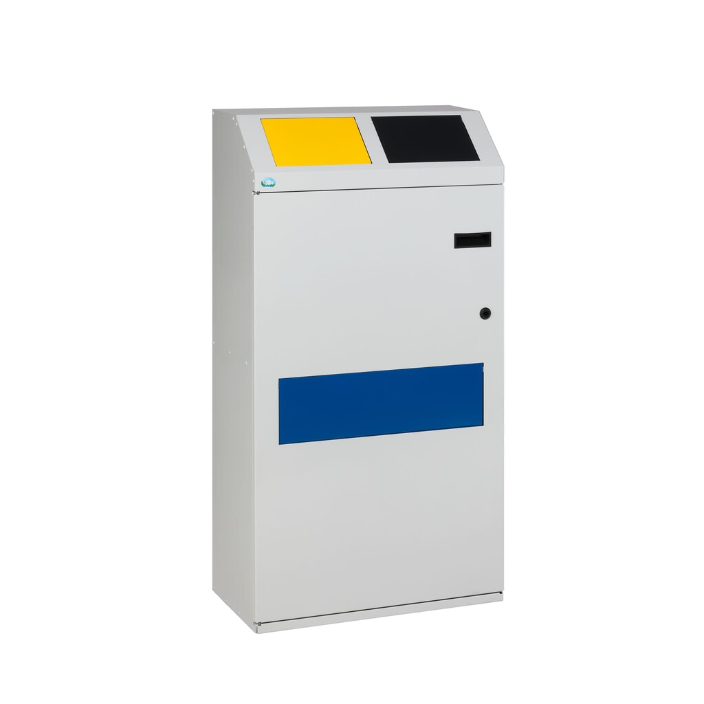 Collecteur de recyclage VAR® WSS 115, à 2 niveaux, avec 3 moteurs de pré-étirage, gris clair Illustration du produit: Collecteur de recyclage VAR® WSS 115, à 2 niveaux, avec 3 moteurs de pré-étirage, gris clair
