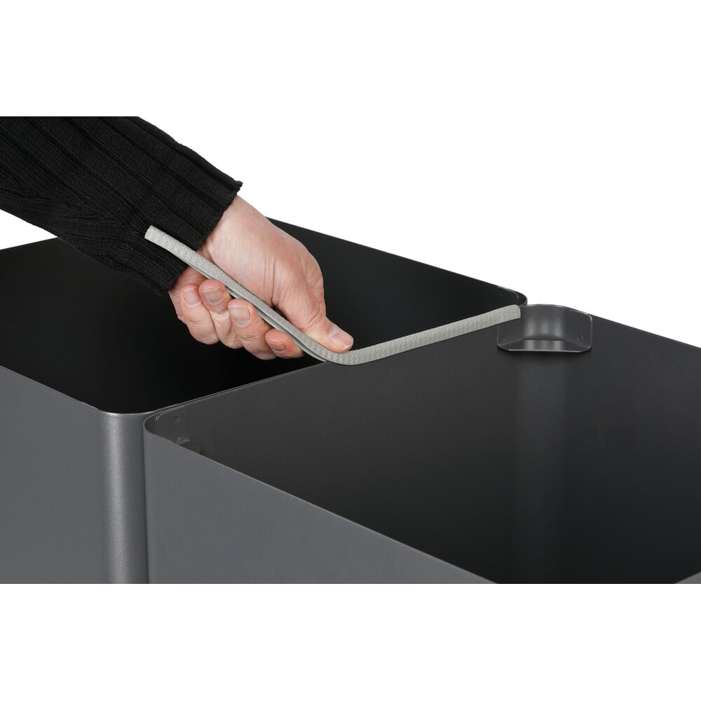 N° de l'image du produit 5 : Collecteur de recyclage VAR® WSG Quadro 118, avec 4 coins de couleur autocollants