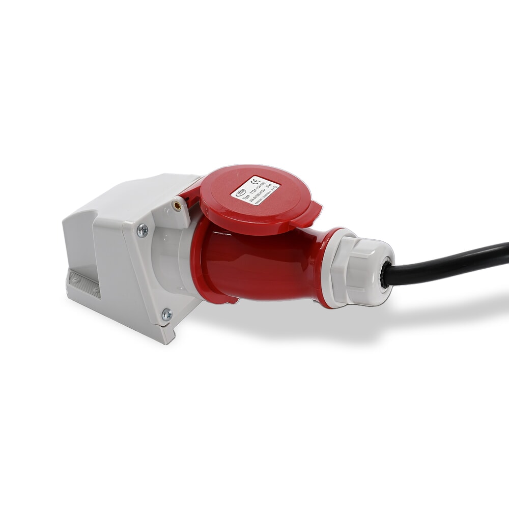 N° de l'image du produit 3 : Chargeur de batterie externe D400, 80 V, 60 A, CEE rouge 32 A, 4 broches - 3P+E pour chariot élévateur électrique AntOn by Jungheinrich CBH 2.0