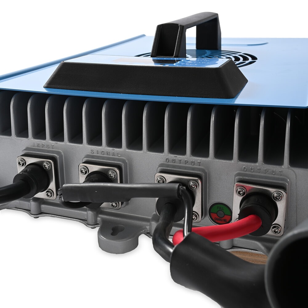 N° de l'image du produit 3 : Chargeur de batterie externe D400, 80 V, 60 A, CEE rouge 32 A, 5 broches - 3P+N+E pour chariot élévateur électrique AntOn by Jungheinrich CBH 2.0