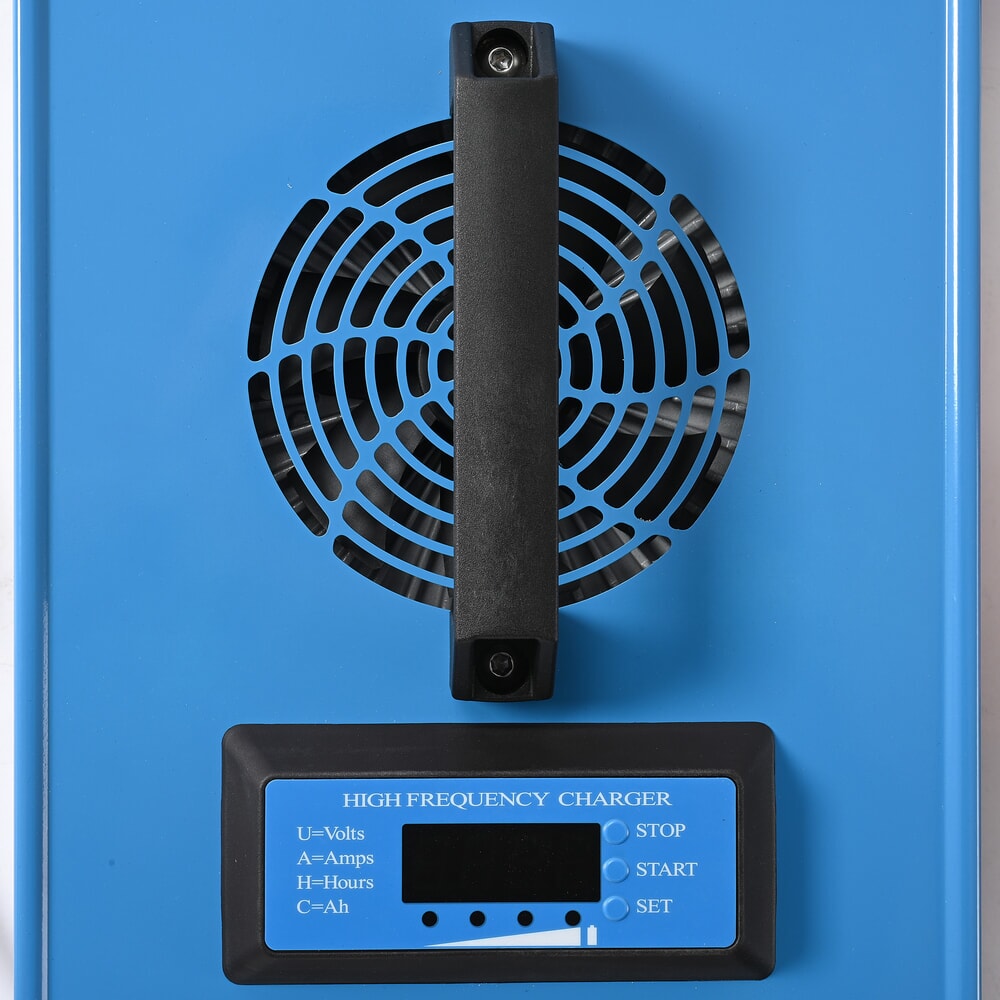 N° de l'image du produit 5 : Chargeur de batterie externe D400, 80 V, 60 A, CEE rouge 32 A, 5 broches - 3P+N+E pour chariot élévateur électrique AntOn by Jungheinrich CBH 2.0