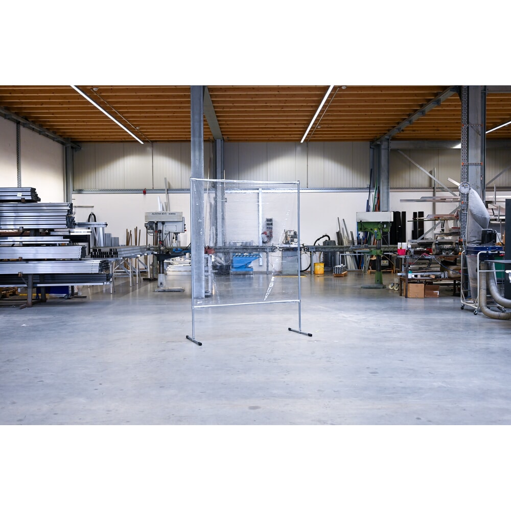 N° de l'image du produit 2 : Écran de protection, lxH 1 400 x 2 000 mm, transparent