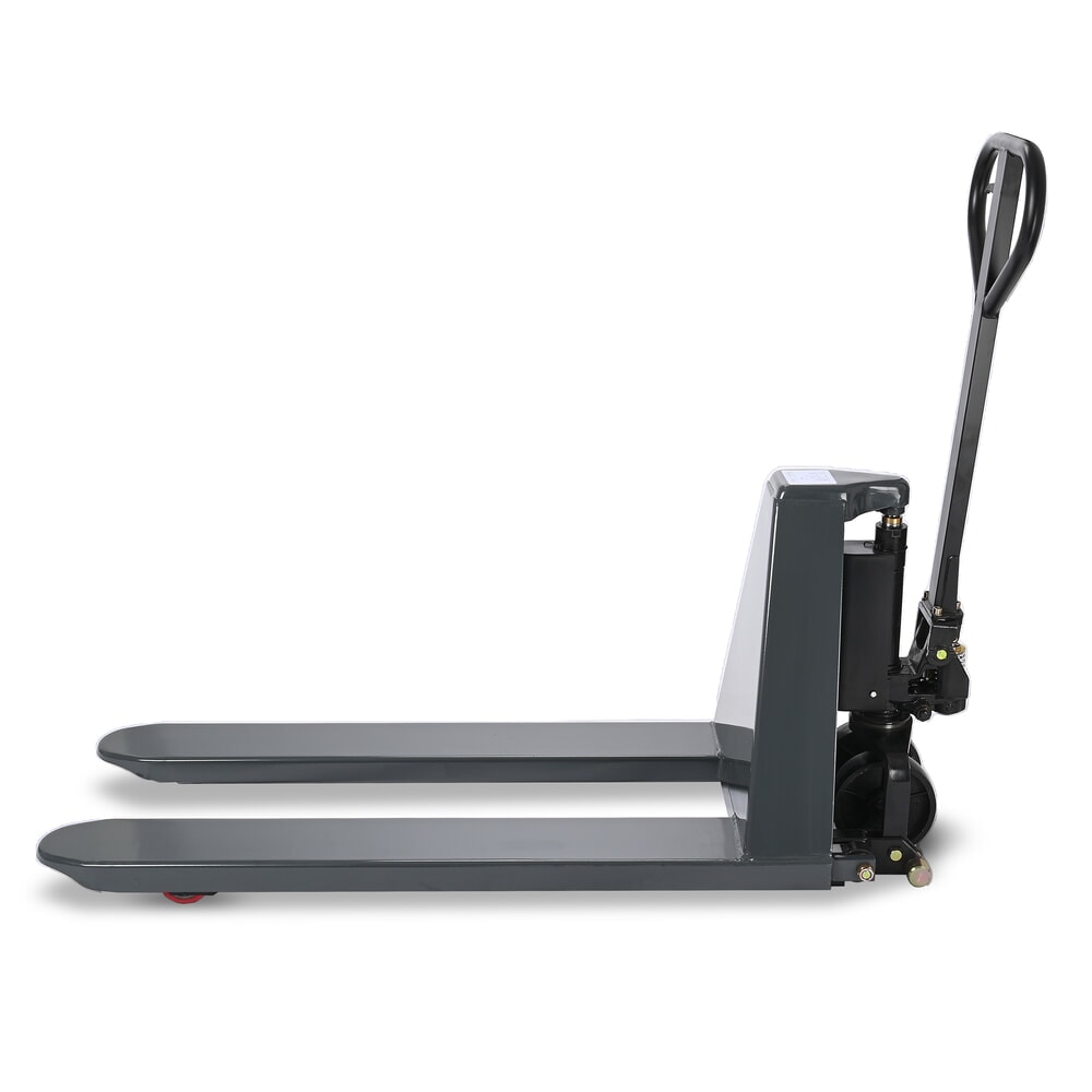 N° de l'image du produit 7 : Transpalette à ciseaux HEMMDAL PTM 1.0 Scissor, capacité de charge 1 000 kg, longueur des fourches 1 150 mm, polyuréthane, galets simples