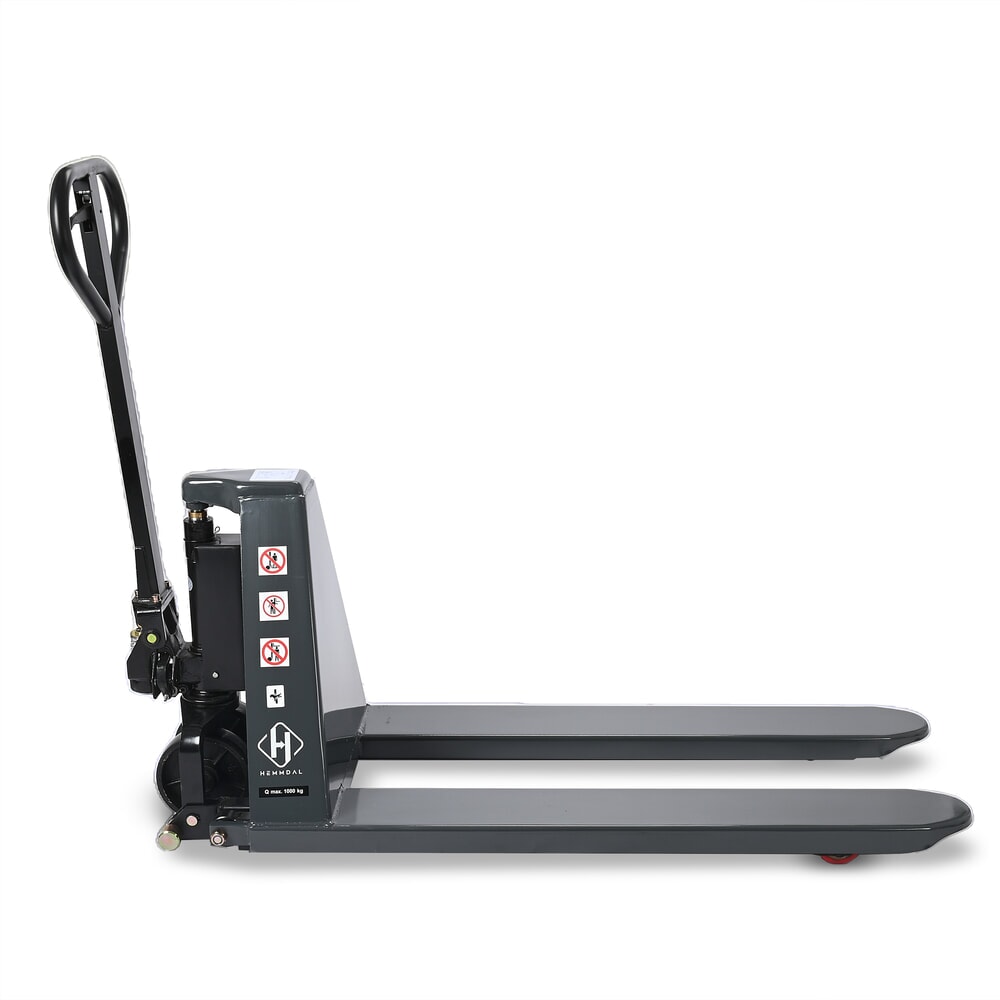 N° de l'image du produit 11 : Transpalette à ciseaux HEMMDAL PTM 1.0 Scissor, capacité de charge 1 000 kg, longueur des fourches 1 150 mm, polyuréthane, galets simples