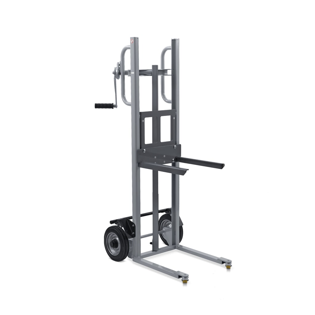 Illustration du produit: Chariot de levée Ameise® avec dispositif de prise à fourche, pneus pleins souples