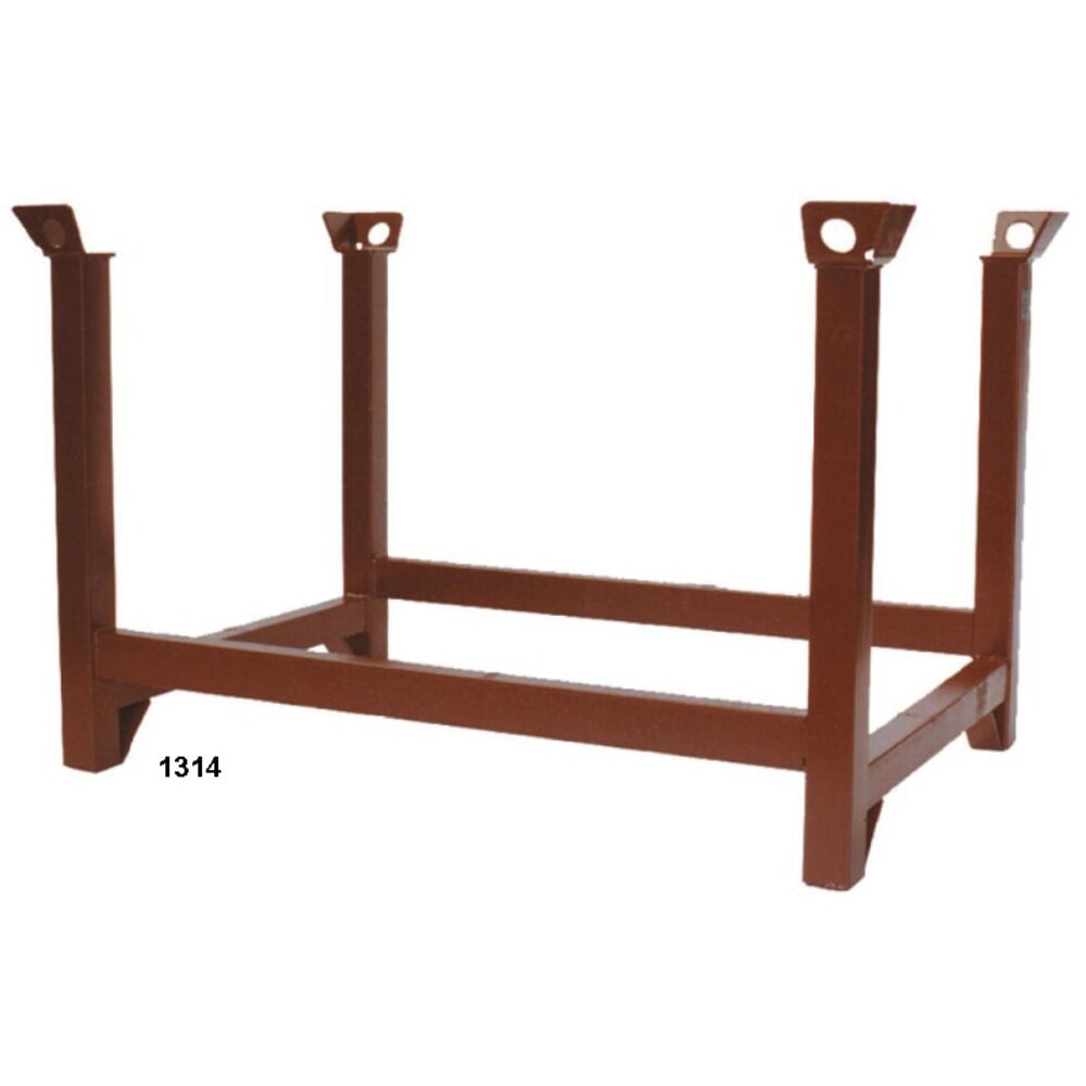N° de l'image du produit 1 : Bâti pour palettes empilables Eichinger®, 2 000 kg, LxlxH 1 000x800x750 mm, brun chocolat