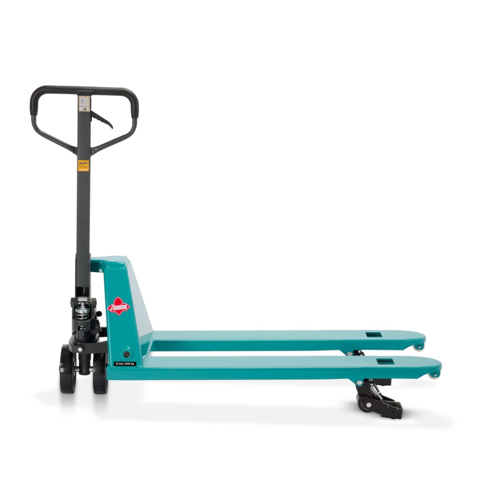 N° de l'image du produit 10 : Transpalette manuel 4 voies Ameise® PTM 2.5 Cross, capacité de charge 2 500 kg / 1 500 kg, longueur des fourches 1 150 mm, polyuréthane
