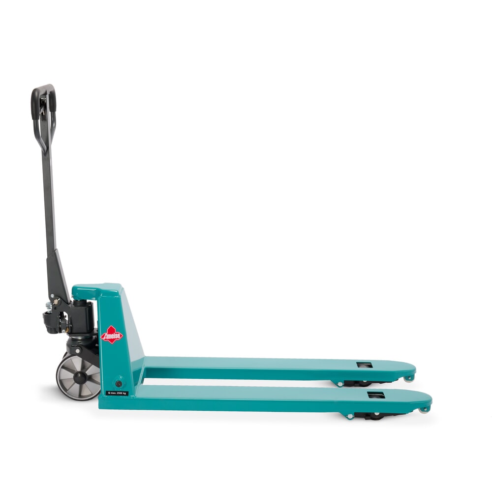 N° de l'image du produit 12 : Transpalette manuel 4 voies Ameise® PTM 2.5 Cross, capacité de charge 2 500 kg / 1 500 kg, longueur des fourches 1 150 mm, polyuréthane