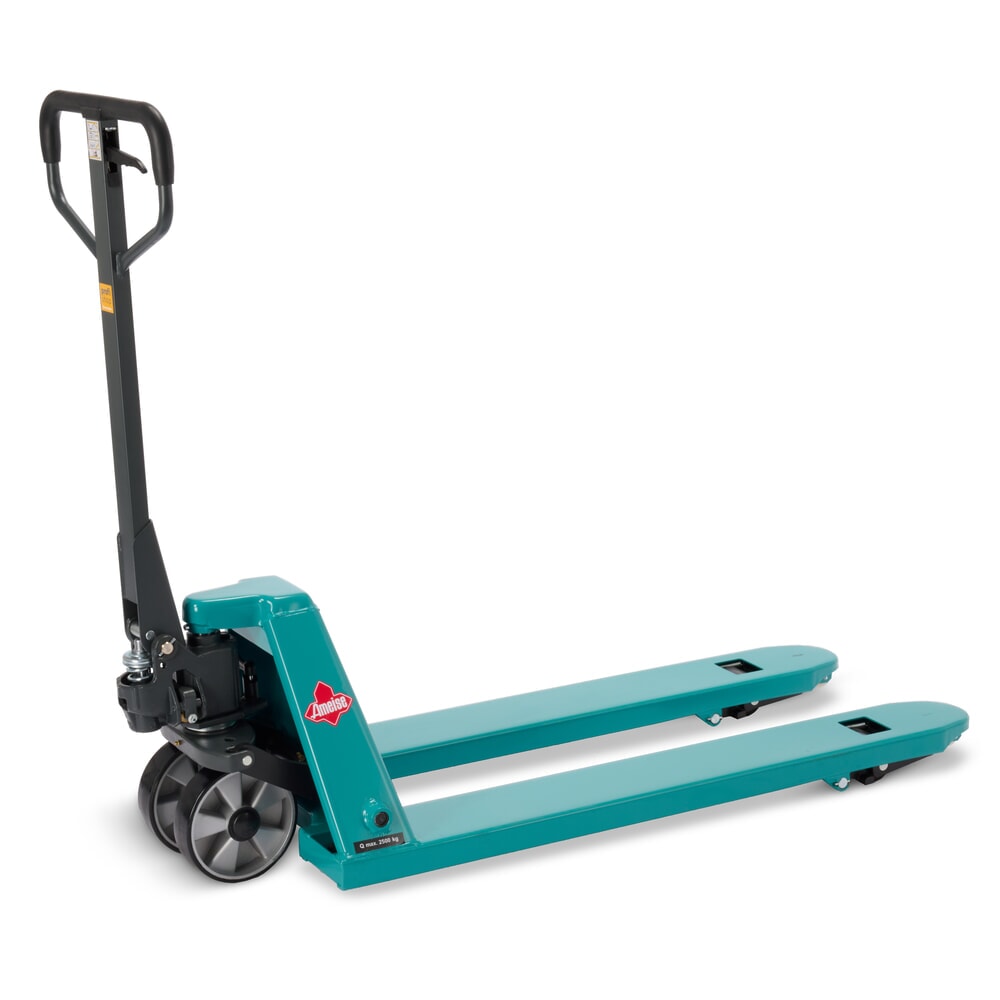 N° de l'image du produit 13 : Transpalette manuel 4 voies Ameise® PTM 2.5 Cross, capacité de charge 2 500 kg / 1 500 kg, longueur des fourches 1 150 mm, polyuréthane