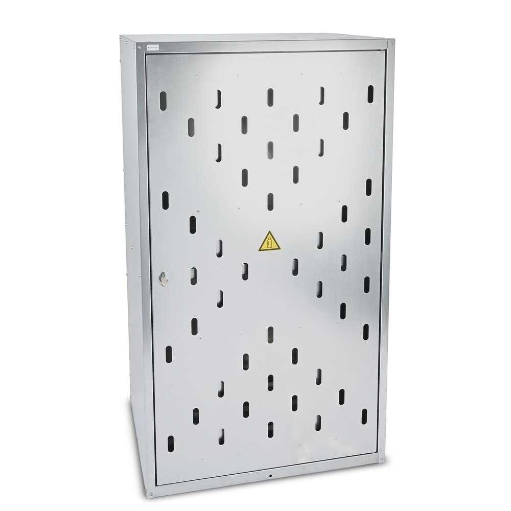 Illustration du produit: HEMMDAL armoire pour bouteilles de gaz, H x l x P 1 500 x 840 x 690 mm, 1 porte