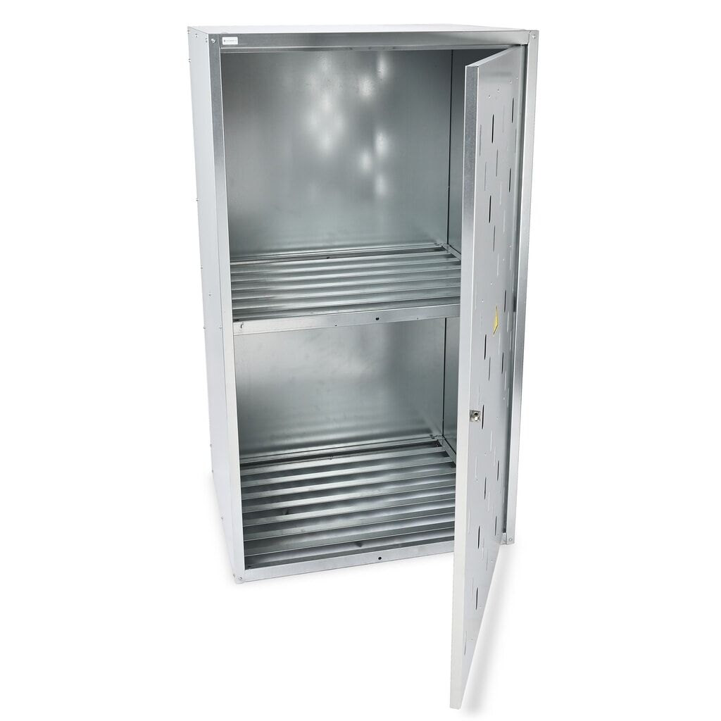N° de l'image du produit 2 : HEMMDAL armoire pour bouteilles de gaz, H x l x P 1 500 x 840 x 690 mm, 1 porte