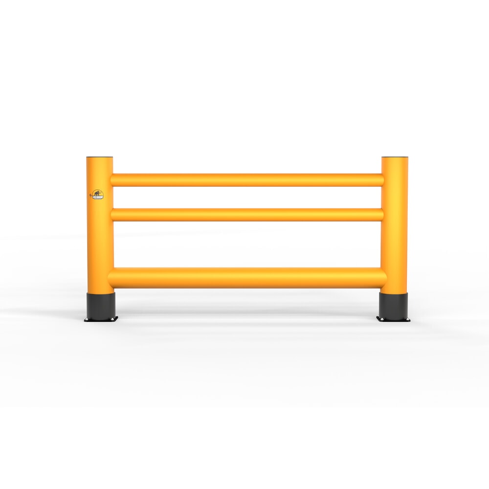 N° de l'image du produit 3 : A.M.P.E.R.E. Rambarde de protection Rack Mammut®, main courante Einzelplanke, longueur 2,00 m