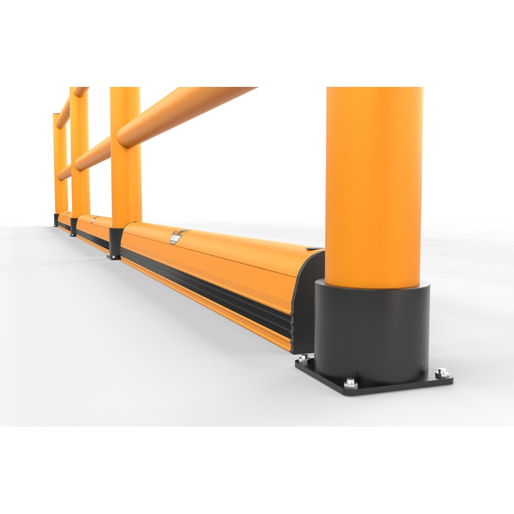 N° de l'image du produit 4 : A.M.P.E.R.E. Rambarde de protection Rack Mammut®, main courante Flex Extra, longueur 2,00 m