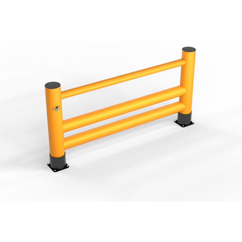 Illustration du produit: A.M.P.E.R.E. Rambarde de protection Rack Mammut®, main courante Doppelplanke, longueur 2,00 m