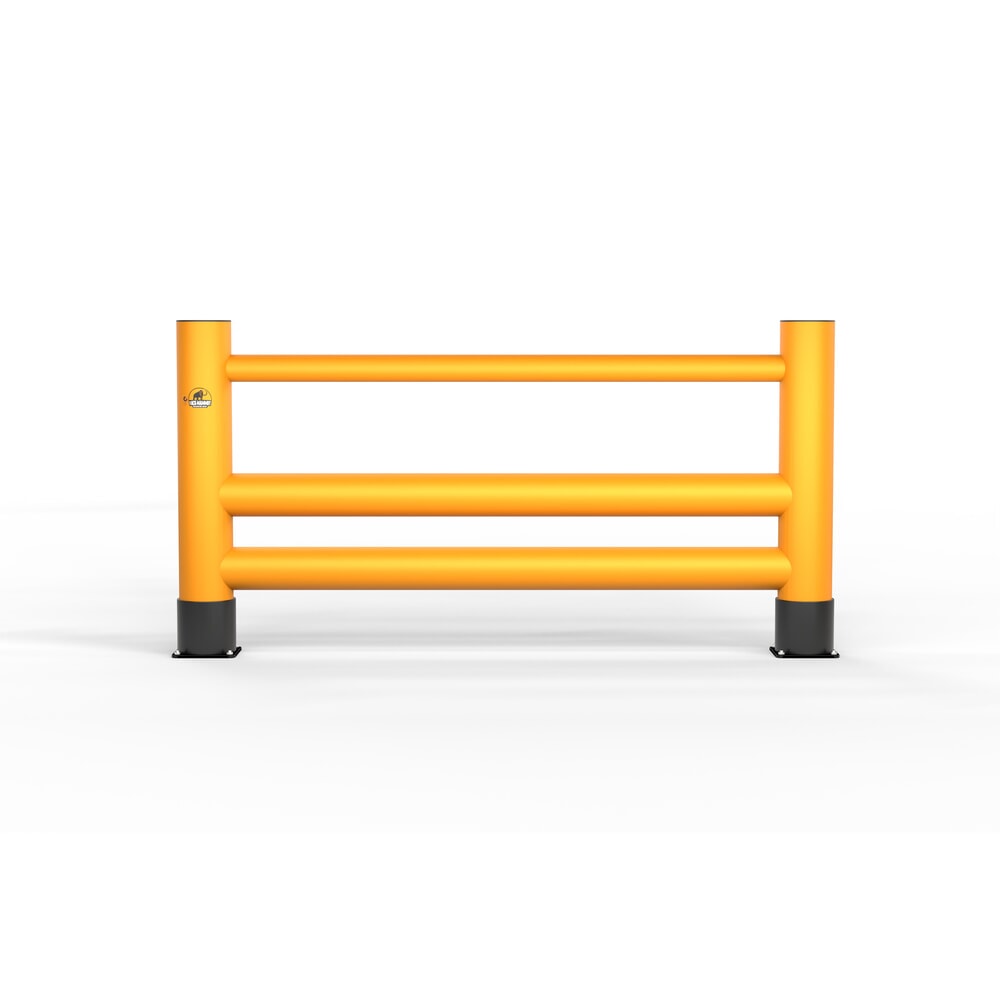 N° de l'image du produit 5 : A.M.P.E.R.E. Rambarde de protection Rack Mammut®, main courante Doppelplanke, longueur 2,00 m