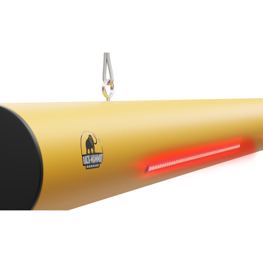 N° de l'image du produit 3 : Alarme de limiteur de hauteur pour A.M.P.E.R.E. Barrière de déflecteur Rack Mammut®, longueur 2,00 m