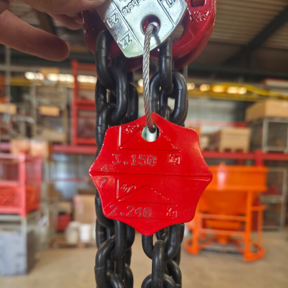 N° de l'image du produit 5 : Suspension à chaîne Eichinger® pour plate-forme de travail de grue, 1073.10