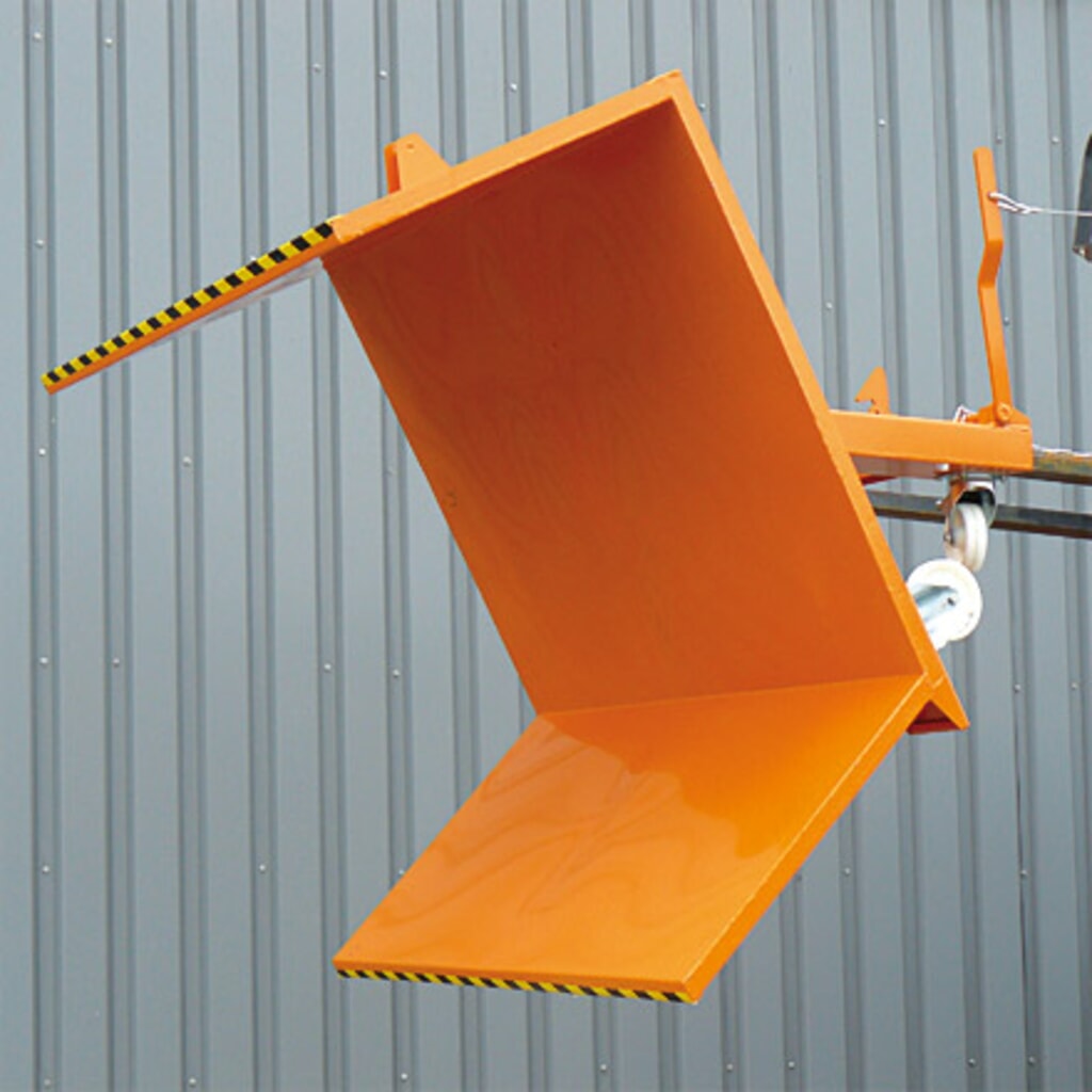 N° de l'image du produit 5 : Eichinger® Plate-forme de collecte de bois long avec rampes latérales, 500 kg galvanisé à chaud