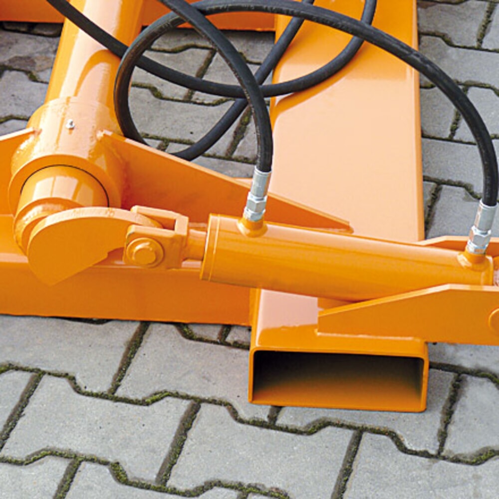 N° de l'image du produit 5 : Eichinger® Basculeur de benne hydraulique pour conteneur avec fourreaux, 1 500 kg, orangé pur