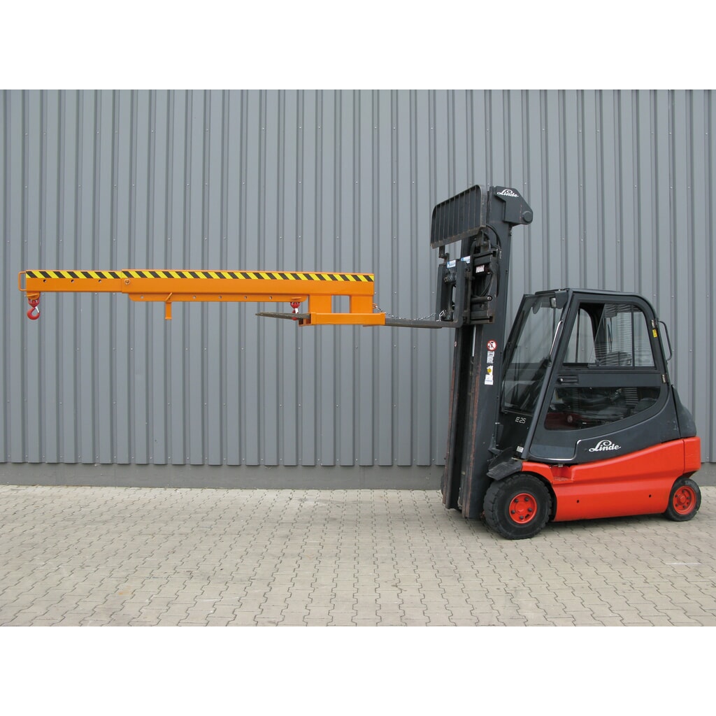 N° de l'image du produit 3 : Eichinger® Bras de grue télescopique, 2 500 kg, orangé pur