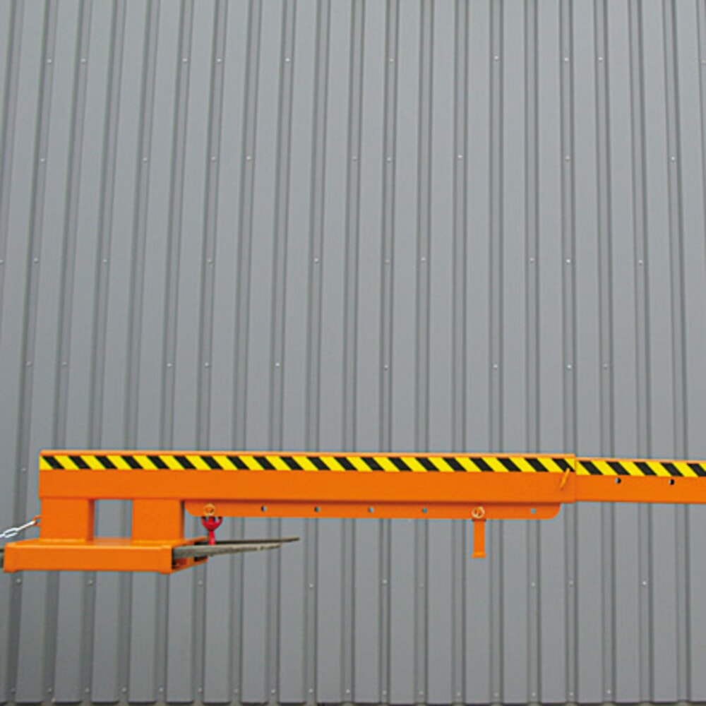 N° de l'image du produit 5 : Eichinger® Bras de grue télescopique, 2 500 kg, orangé pur
