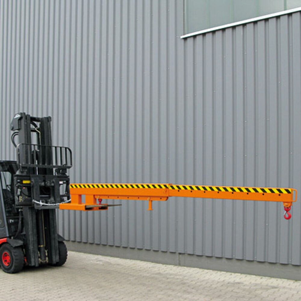 N° de l'image du produit 6 : Eichinger® Bras de grue télescopique, 2 500 kg, orangé pur
