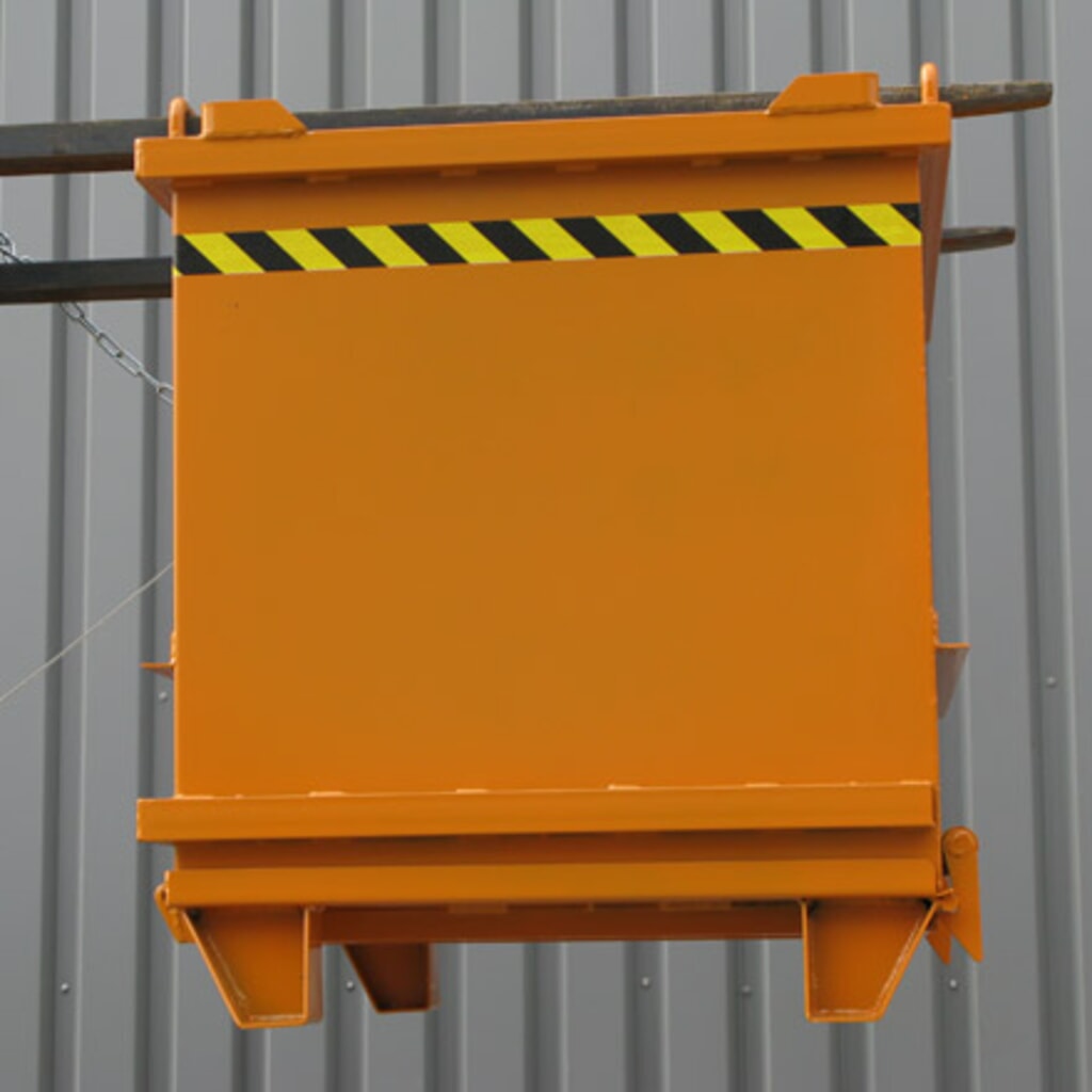 N° de l'image du produit 3 : Eichinger® Conteneur pour matériaux de construction à fond basculant, 2 000 kg, 1 000 litres, galvanisé à chaud