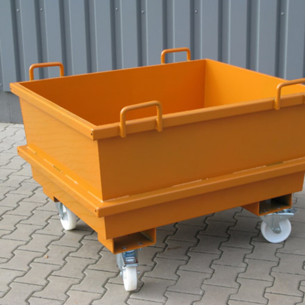 N° de l'image du produit 3 : Eichinger® Conteneur universel, 1 000 kg, 300 litres, gris anthracite