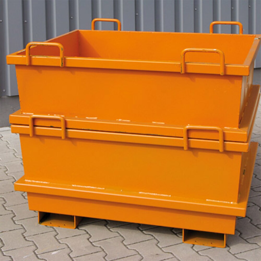 N° de l'image du produit 4 : Eichinger® Conteneur universel, 1 000 kg, 300 litres, orangé pur