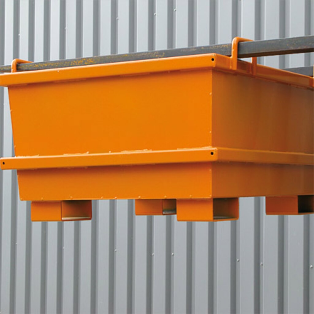 N° de l'image du produit 5 : Eichinger® Conteneur universel, 1 000 kg, 300 litres, gris anthracite