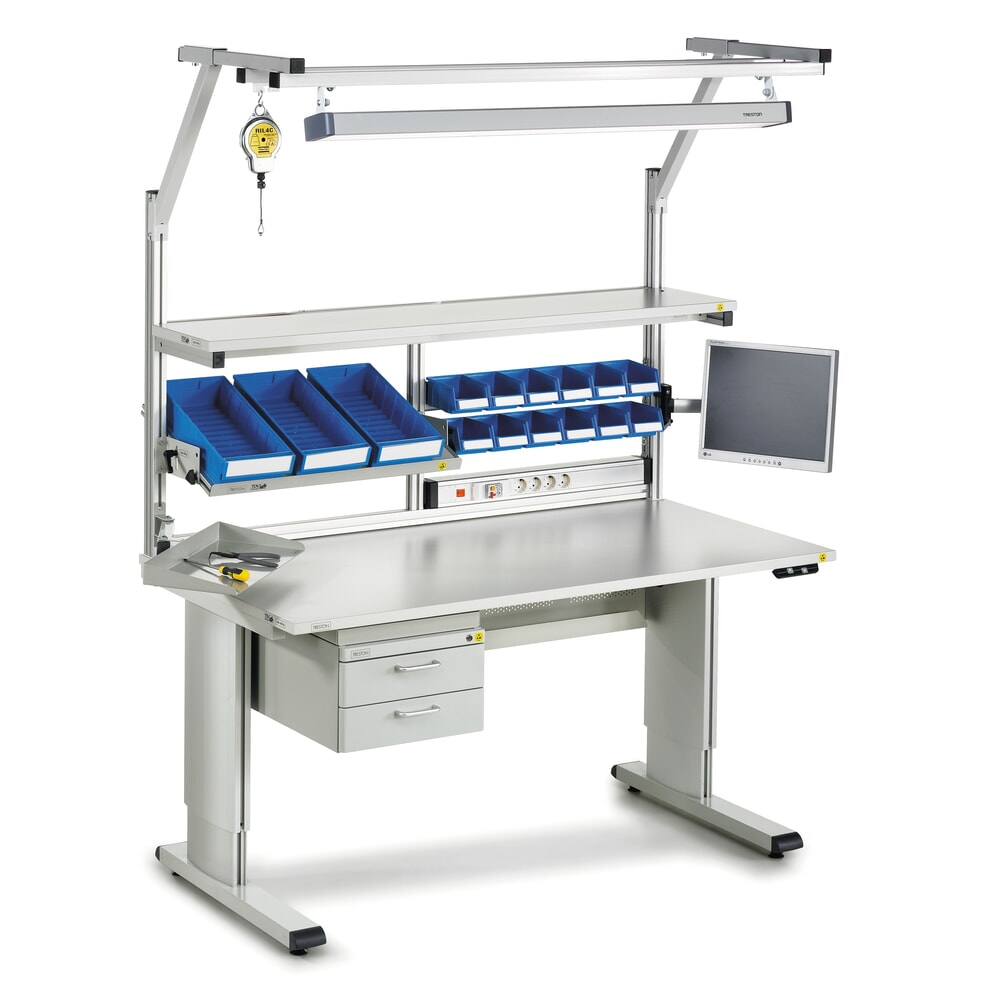 N° de l'image du produit 3 : Extension pour table de travail TRESTON de type WB, largeur 1 500 mm