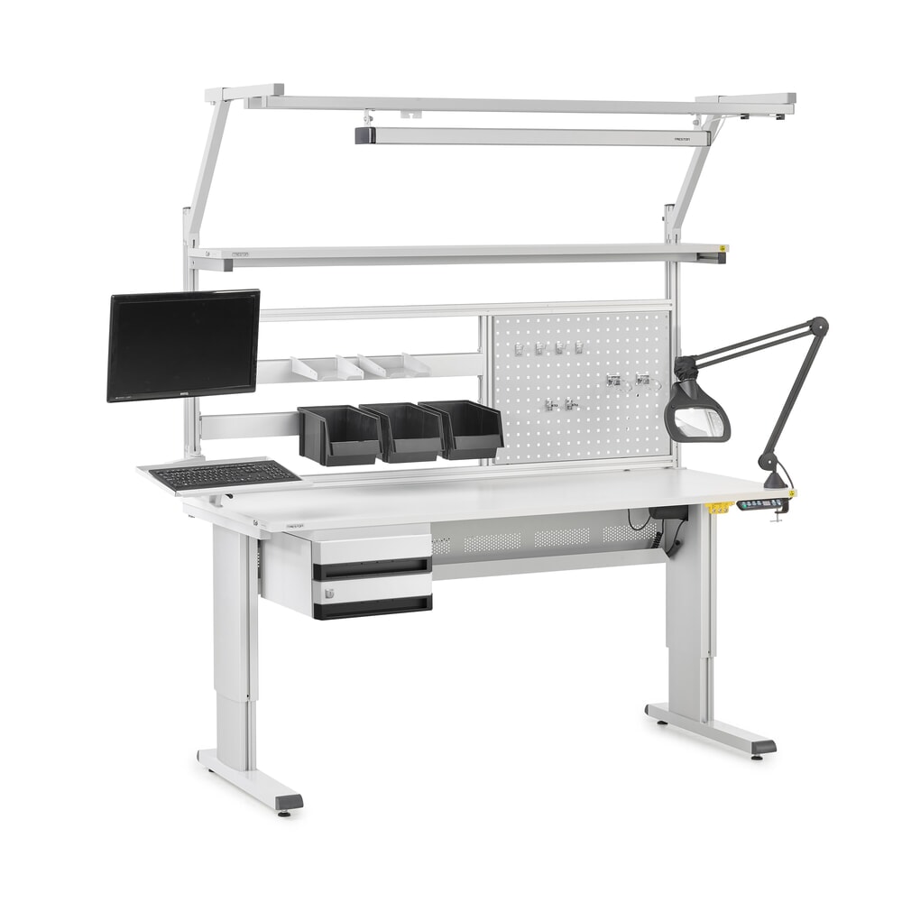 N° de l'image du produit 4 : Profilé à caisson BP pour table de travail TRESTON WB, ESD, longueur 985 mm