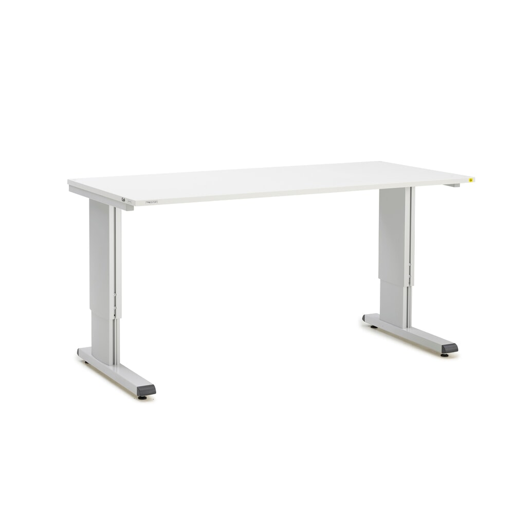 Illustration du produit: Table de travail TRESTON WB, ESD, réglable en hauteur manuellement, lxP 1 800 x 800 mm