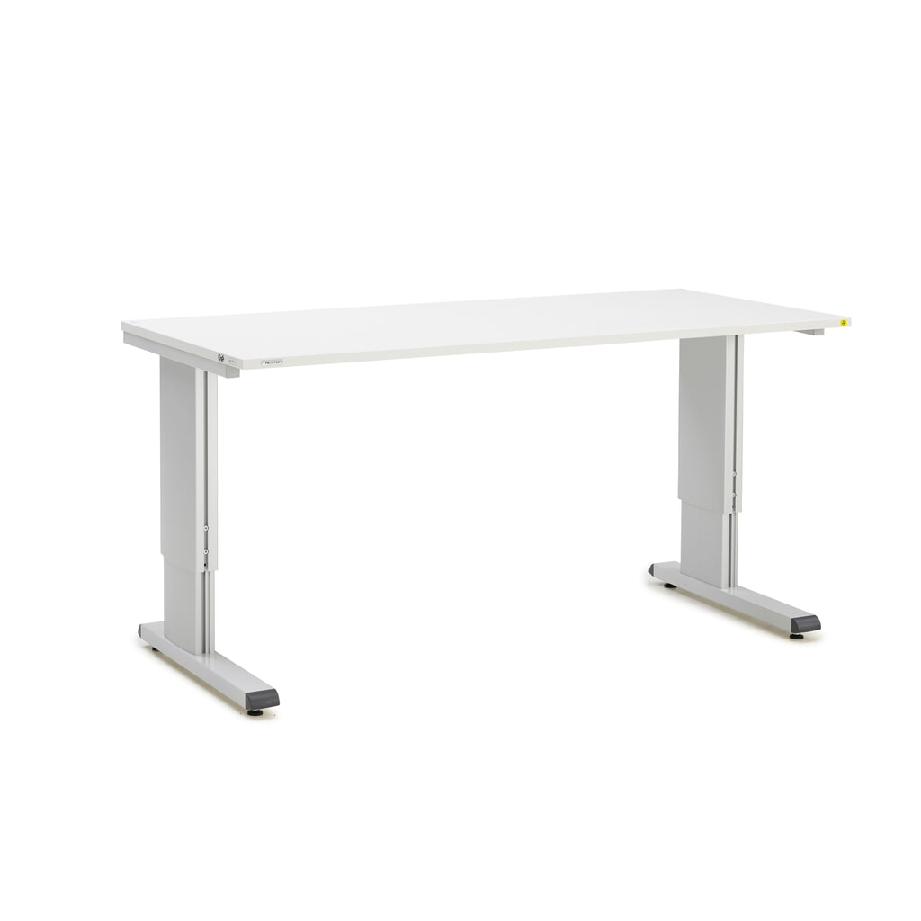 Illustration du produit: Table de travail TRESTON WB, ESD, réglable en hauteur manuellement, lxP 1 800 x 800 mm